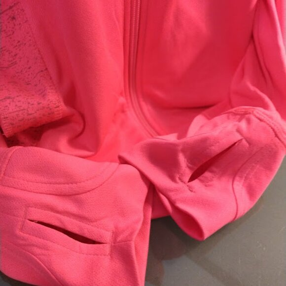 Danskin Now XL Pink Dri More Yoga/Running Jacket with Thumbholes - Picture 10 of 14